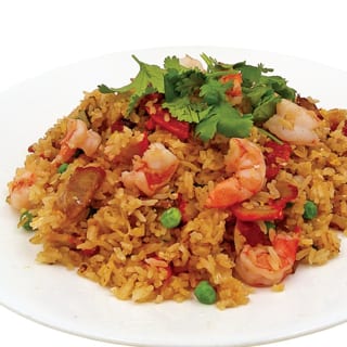Combination Fried Rice #8 (Chicken,Shrimp, Chinese Sausage, BBQ Pork)