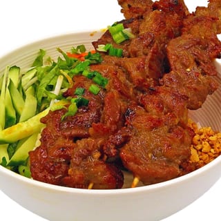 Grilled Pork with Vermicelli Noodles